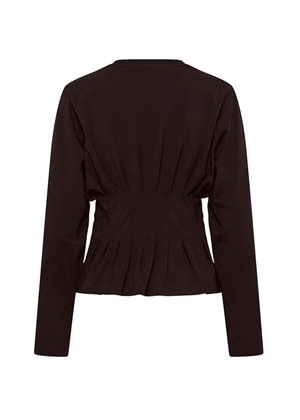 Inez ls bluse Ganache Gestuz 